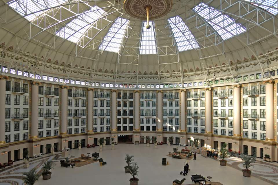 The West Baden Hotel in French Lick was proclaimed the "Eighth Wonder of the World."