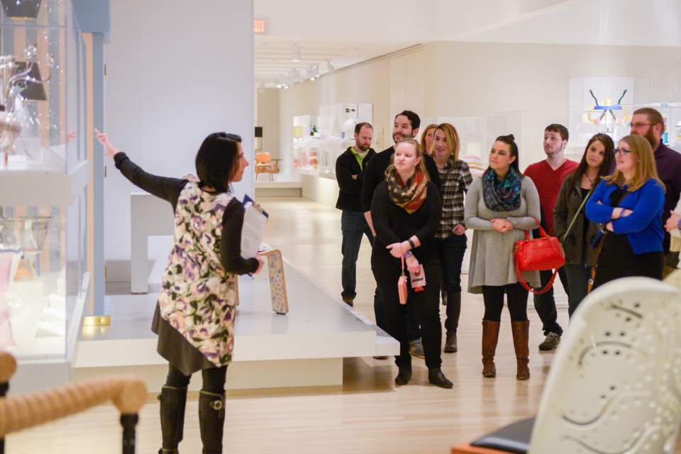 Gallery tours at the Indianapolis Museum of Art at Newfields