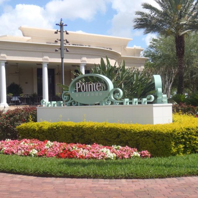 Pointe Orlando exterior sign