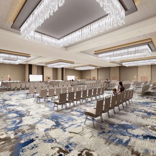 DoubleTree by Hilton Orlando at SeaWorld rendering of new ballroom