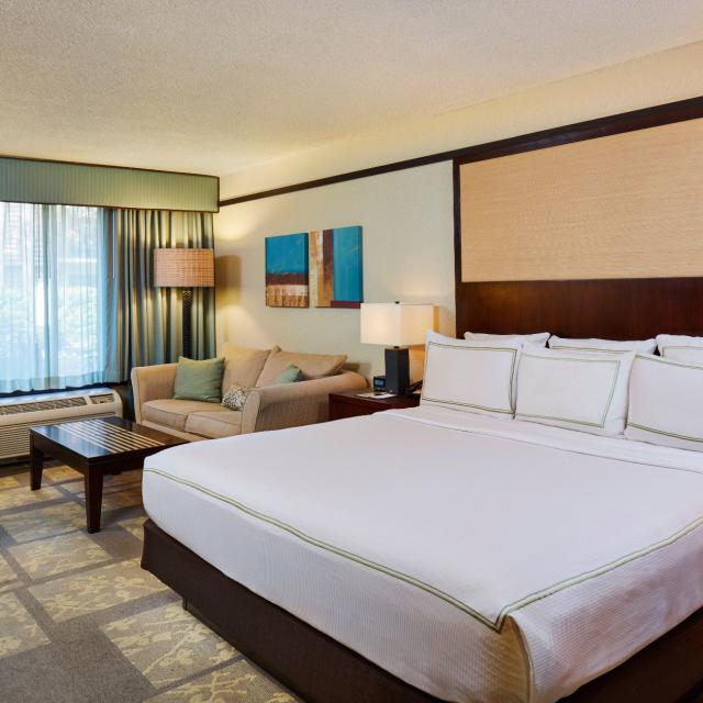 DoubleTree by Hilton Orlando at SeaWorld standard room with king bed