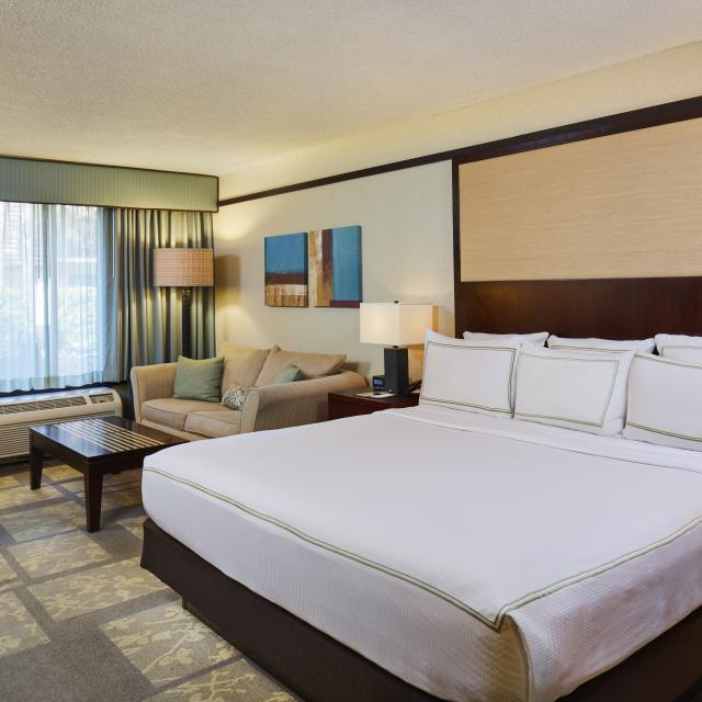 DoubleTree by Hilton Orlando at SeaWorld standard room with king bed
