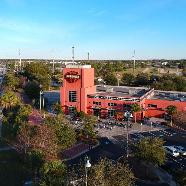 Orlando Harley-Davidson aerial view