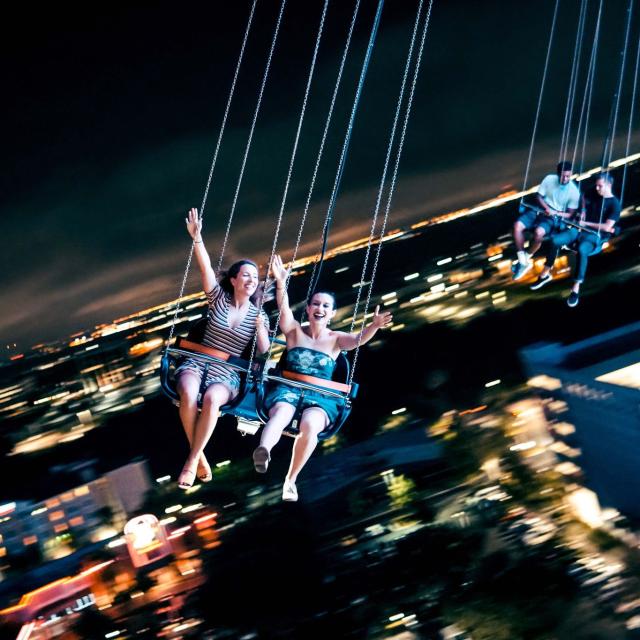Orlando Starflyer flyers at night