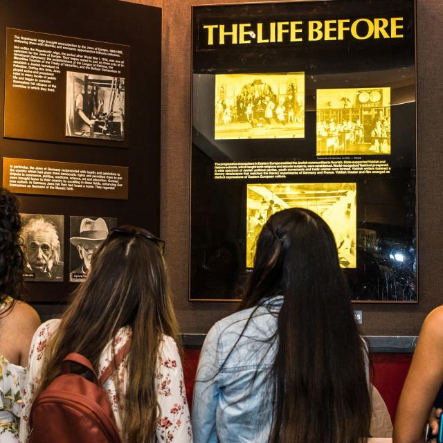 Holocaust Memorial Resource and Education Center of Florida visitors students exhibits
