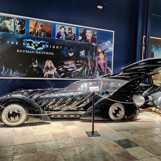 Batmobile display at Orlando Auto Museum at Dezerland Park Orlando