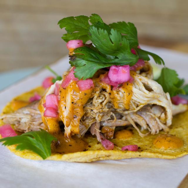 Black Rooster Taqueria achiote