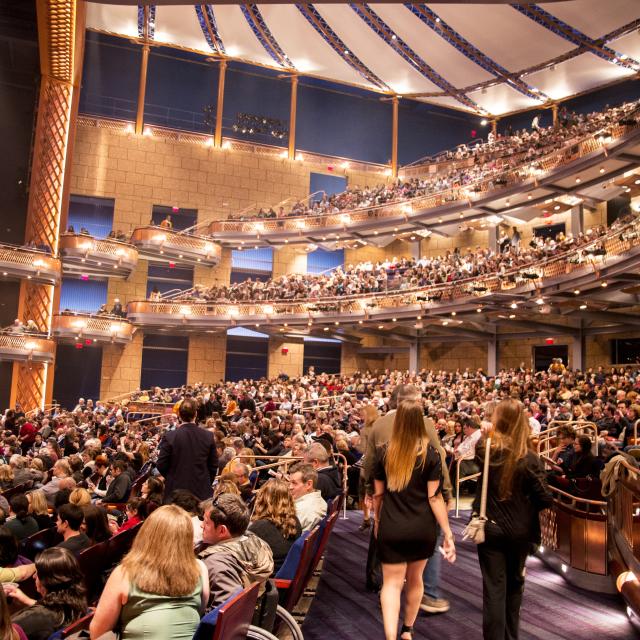 Dr. Phillips Center for the Performing Arts audience for Two Cellos concert