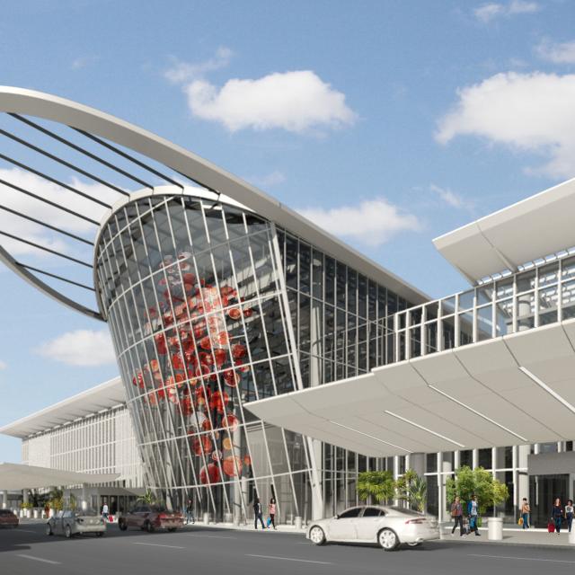 Orlando International Airport south terminal rendering