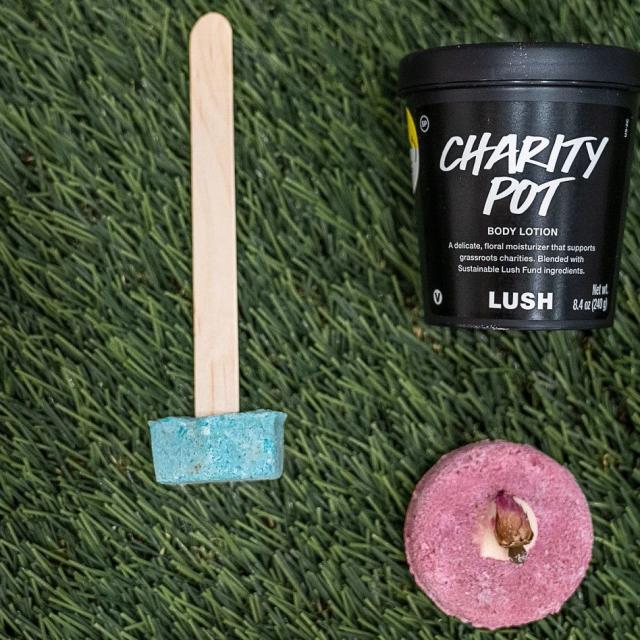 Lush products from the Mall at Millenia