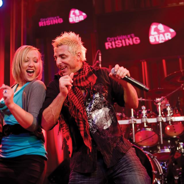 Universal Citywalk performers on Rising Star