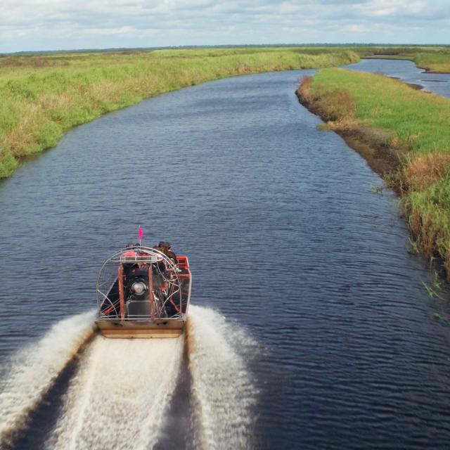 Airboat Rides at Midway airboat overview