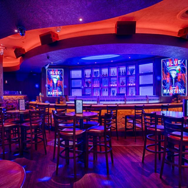 Blue Martini bar area