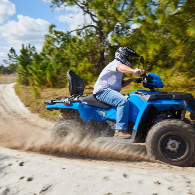Revolution Off Road ATV on trail
