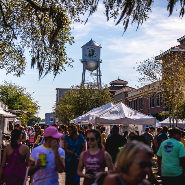 Farmer's Market in downtown Winter Garden