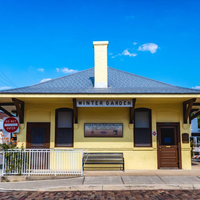 Central Florida Railroad Museum in downtown Winter Garden