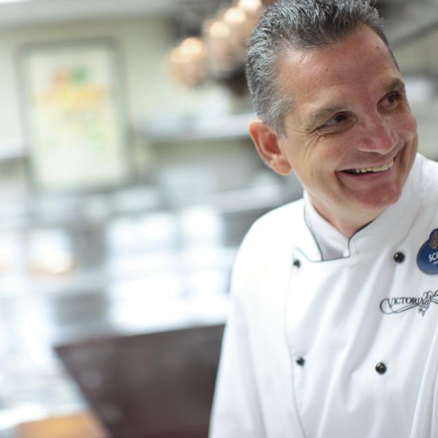 Chef Scott Hunnel of Victoria & Albert's restaurant