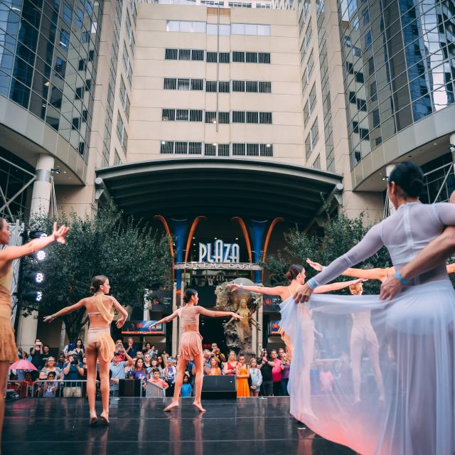 Aretuzas Ballerina Project performs at IMMERSE event in downtown Orlando., Creative City Project