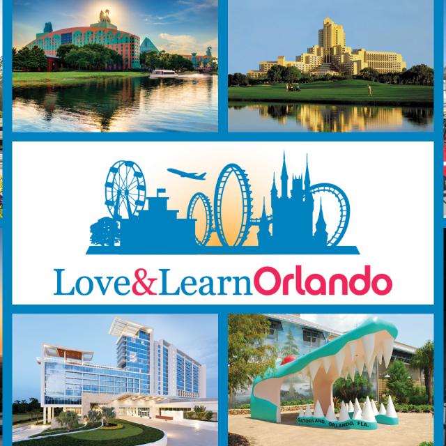 Love & Learn landing page header for desktop