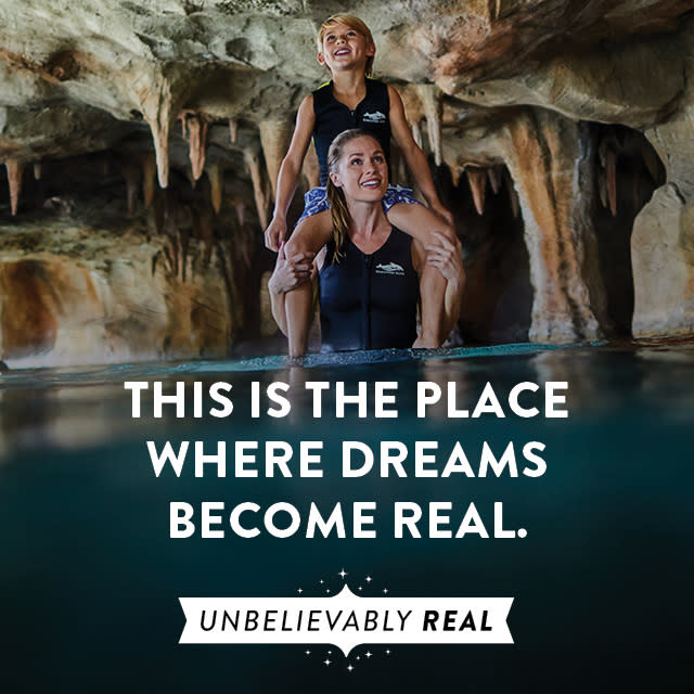 Unbelievably Real This is the Place Where Dreams Become Real web hero