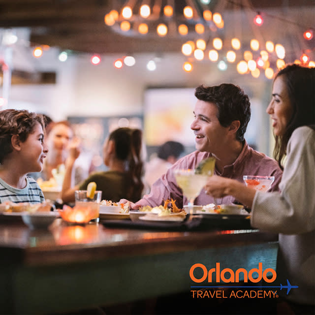 Trade site on Visit Orlando's website with Orlando Travel Academy logo