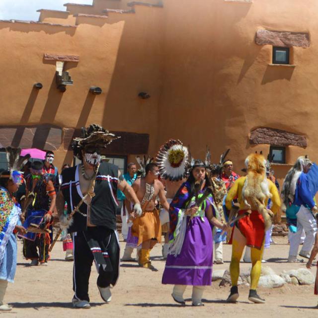 Karte von Pueblos New Mexico