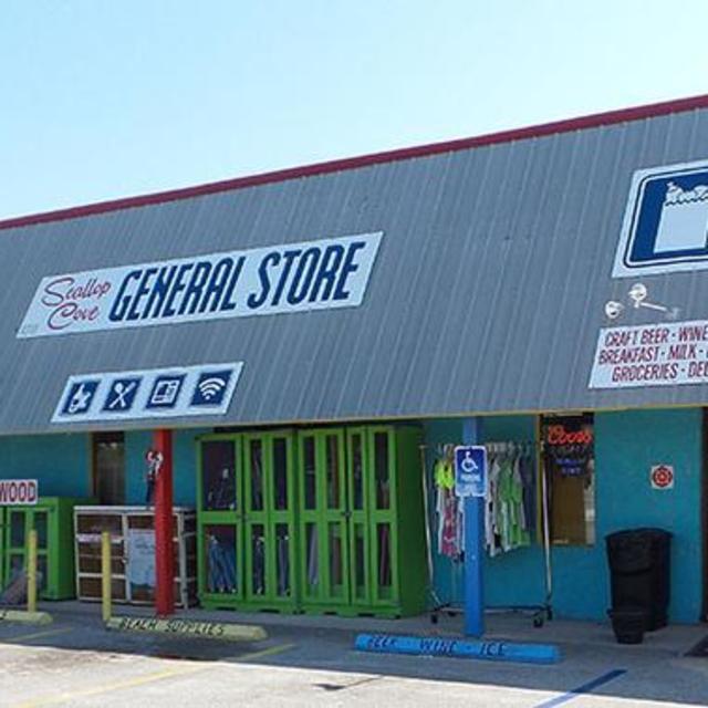 Store front of Scallop Cove