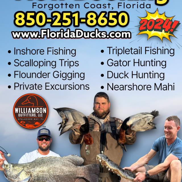 Williamson Outfitters - Now Booking 2024