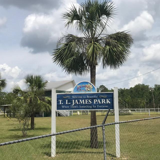 TL James Park Sign