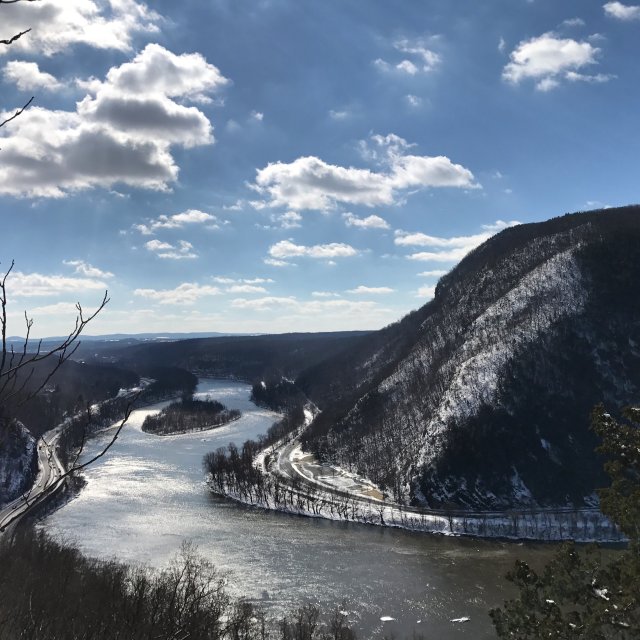 Winter in the Pocono Mountains