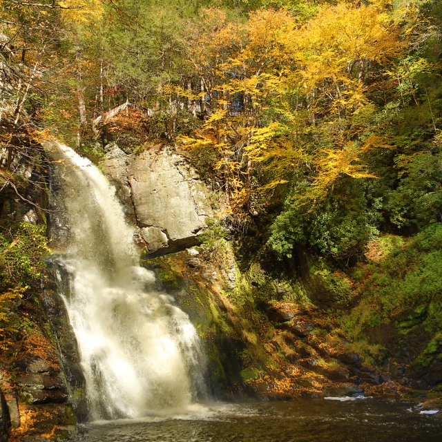Explore Bushkill Falls in the Pocono Mountains