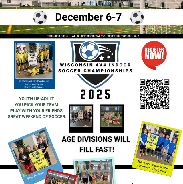 Wisconsin 4v4 Indoor Soccer Championships