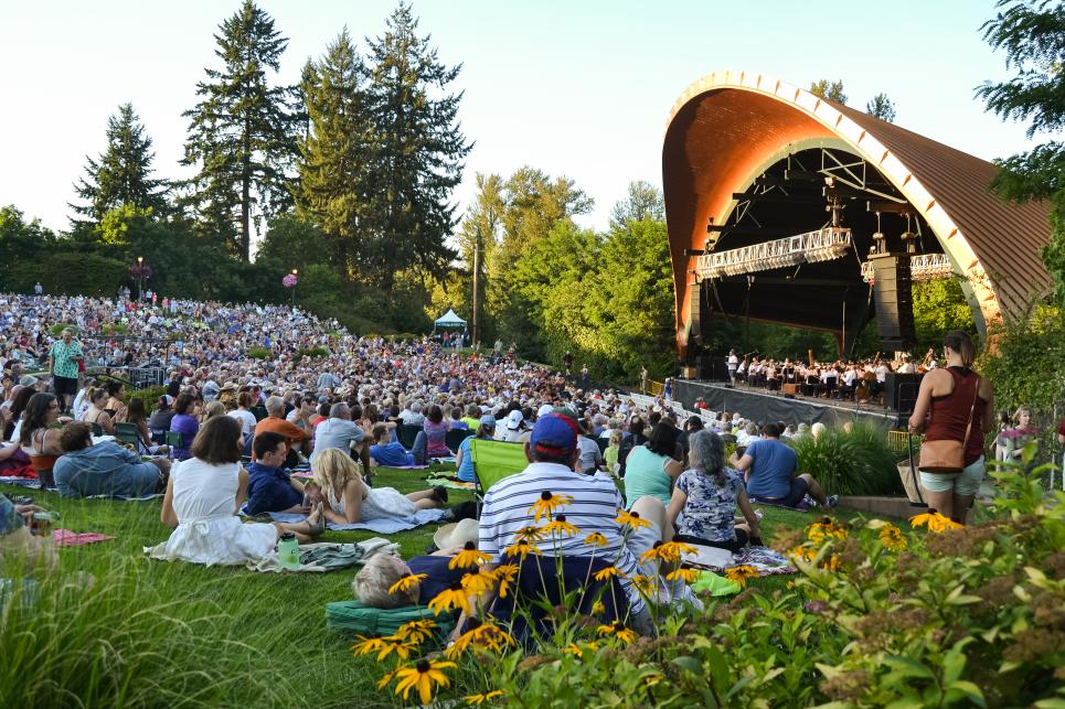 Eugene Symphony at Cuthbert Amphitheater