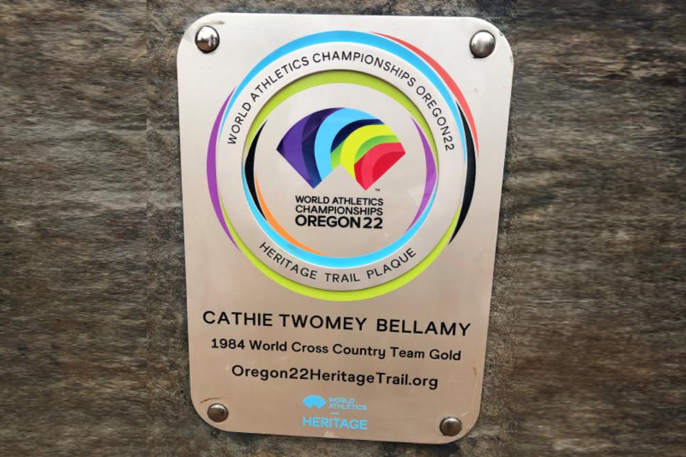 Cathie Twomey Bellamy Heritage Trail Plaque
