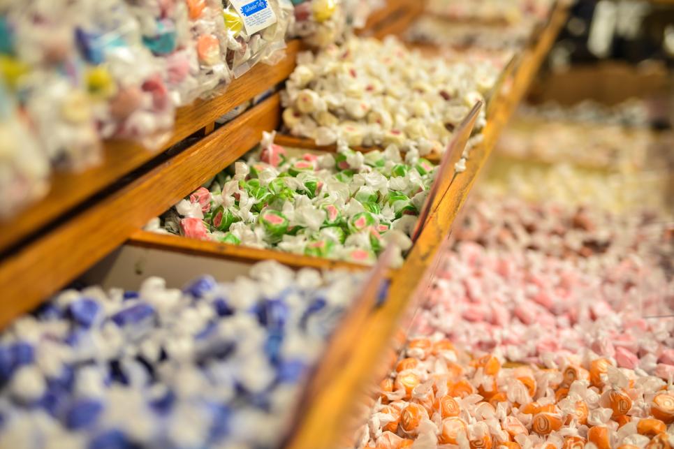 Salt Water Taffy in Historic Old Town Florence by Melanie Griffin
