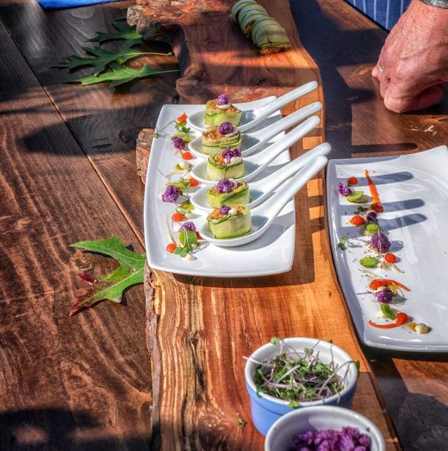 Chef Bernard Casavant's Dish