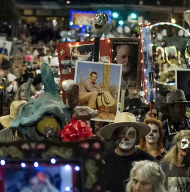 All Souls Procession Crowd