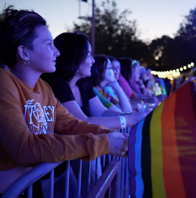 Crowd at Tucson Pride Fest