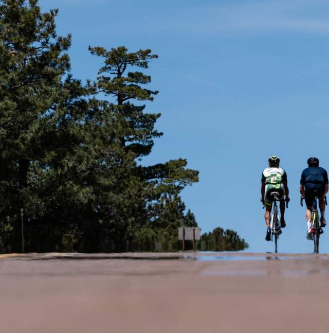 Bikers on Mt. Lemmon Highway