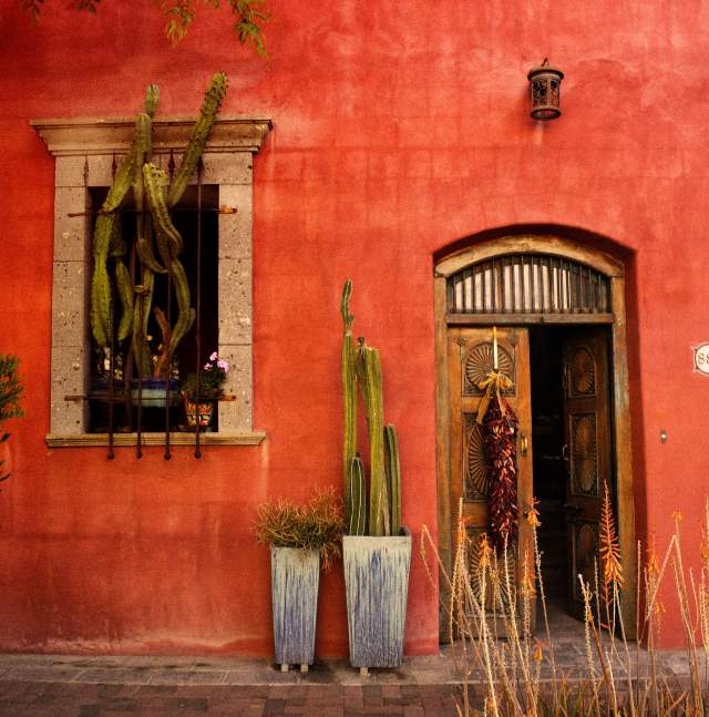 Mercado San Agustin Colorful Doorway