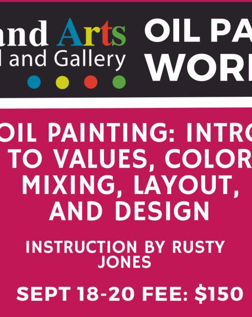 Art Workshop | Intro to Oil with Rusty Jones