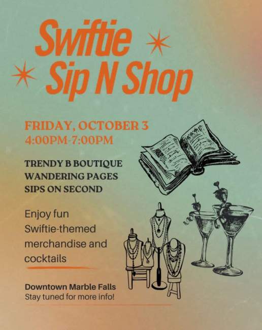 Swiftie Sip n Shop