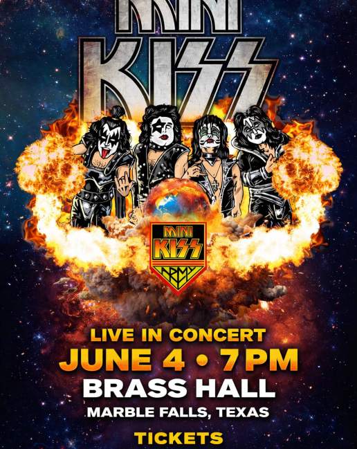Mini Kiss at Brass Hall