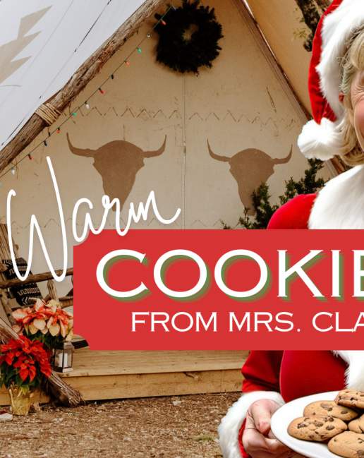 Mrs. Claus Delivers Warm Cookies