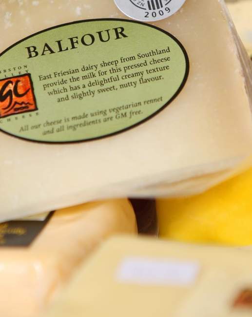 Gibbston Valley cheese