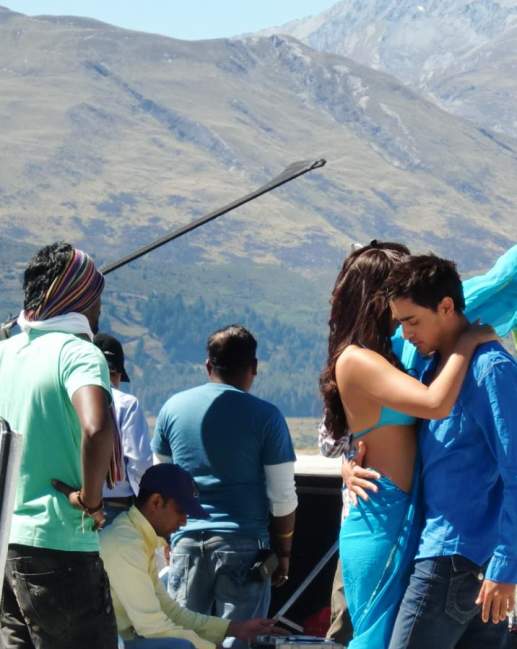 Film Crew and Actors on Location
