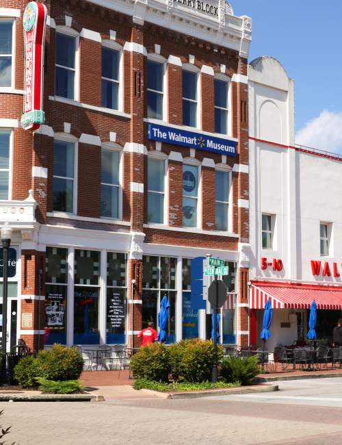 The Walmart Museum in Bentonville AR