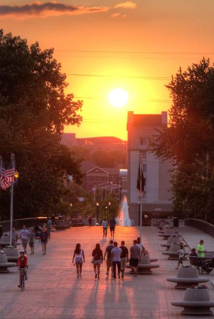 Sunset at Myers Bridge