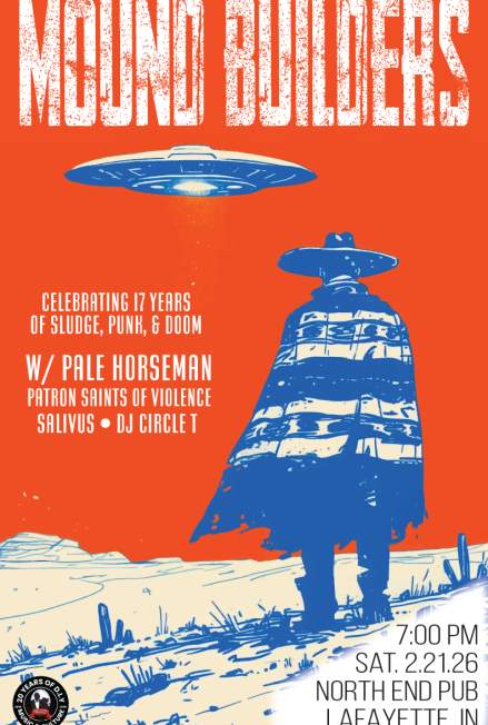 Mound Builders 17th Anniversary at North End Pub