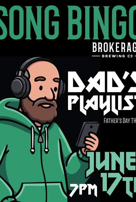 Dad's Playlist - Song Bingo